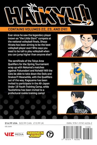 Haikyu!! (3-in-1 Edition), Vol. 8: Includes vols. 22, 23 & 24