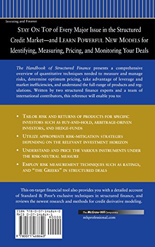 The Handbook of Structured Finance