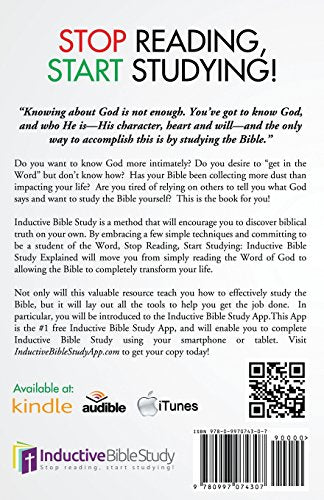 Stop Reading, Start Studying: Inductive Bible Study Method Explained