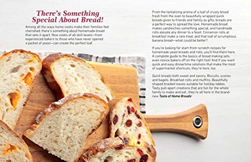 Taste of Home Breads: 100 Recipes for Oven-Fresh Loaves, Rolls, Biscuits, and More - Spiral-Bound, Baking for All Skill Levels (Taste of Home Baking)