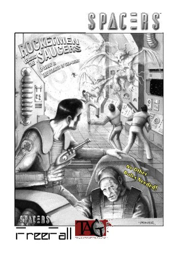 The Straits Of Sublight: A Complete Rocketmen Vs. The Saucers Game
