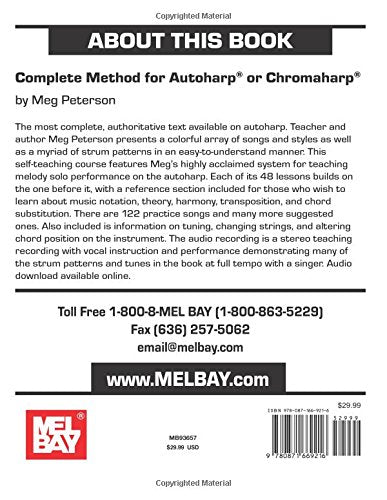 Mel Bay's Complete Method for Autoharp or Chromaharp by Pete