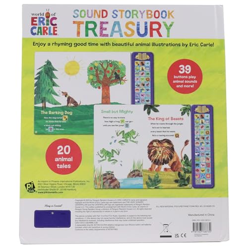 World of Eric Carle: Sound Storybook Treasury - 39-Button An