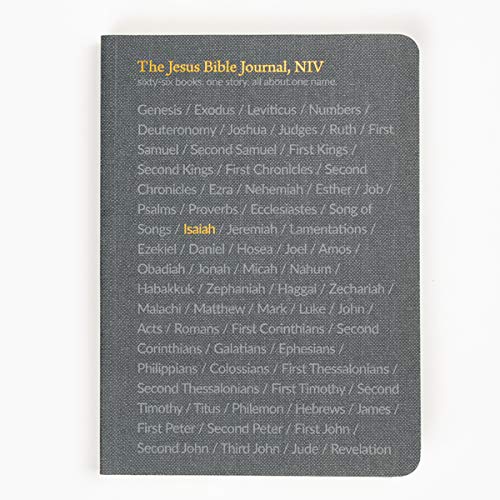 The Jesus Bible Journal, Isaiah, NIV, Paperback, Comfort Print