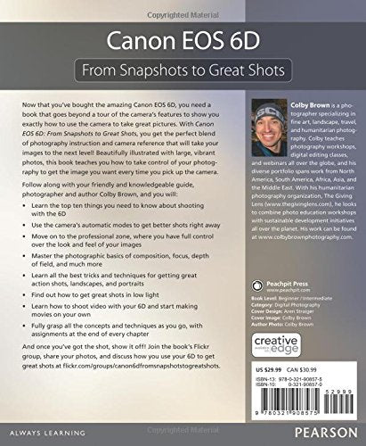 Canon EOS 6D: From Snapshots to Great Shots