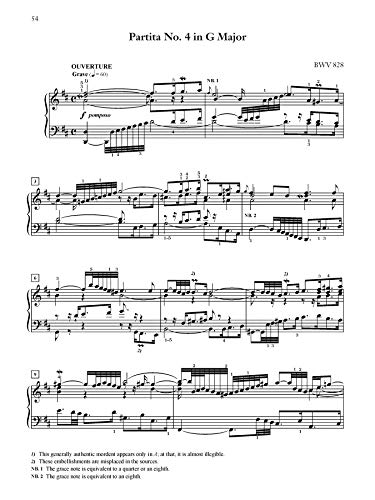Six Partitas, BWV 825--830 (Alfred Masterwork Edition)