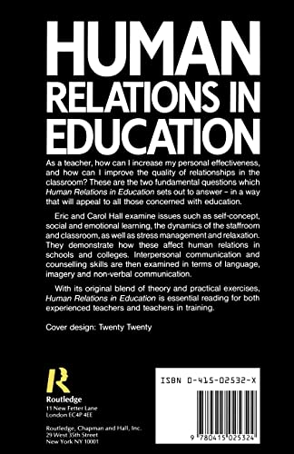 Human Relations in Education