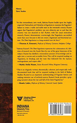 The Three Yugoslavias: State-Building and Legitimation, 1918-2005