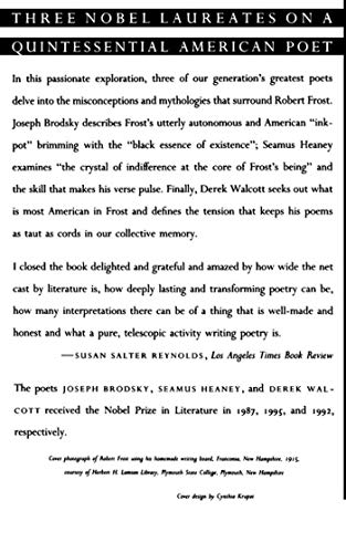 Homage to Robert Frost