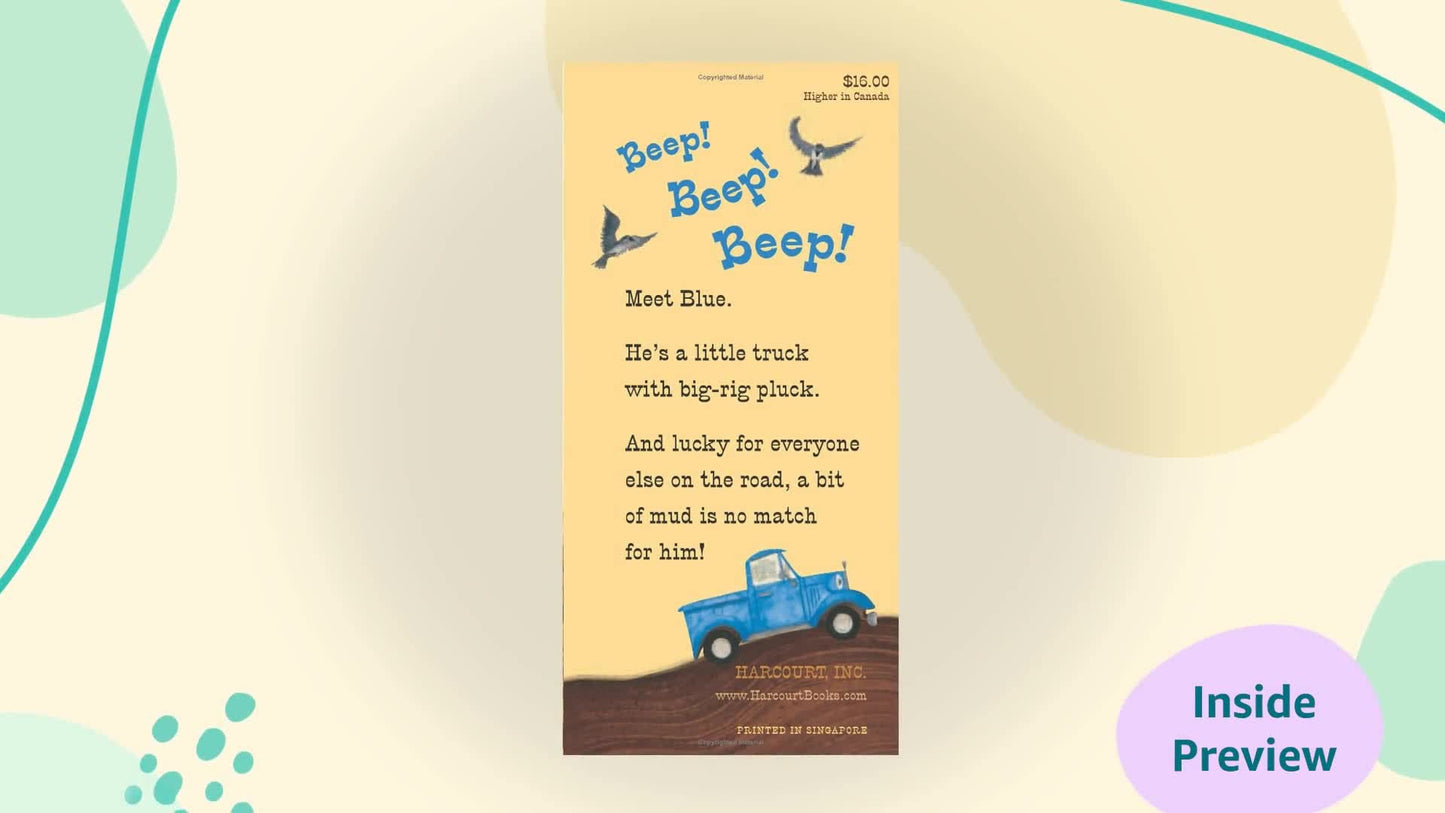Little Blue Truck Padded