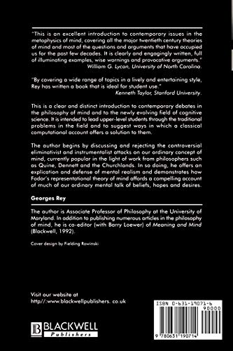 Contemporary Philosophy of Mind: A Contentiously Classical Approach
