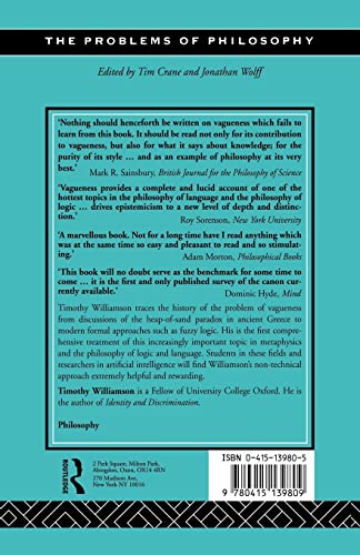 Vagueness (Problems of Philosophy)