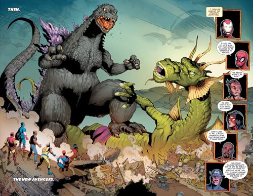 Godzilla vs. the Marvel Universe