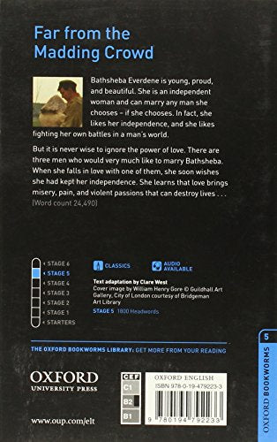 Far From The Madding Crowd (Oxford Bookworms Level 5)