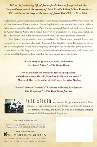The Temptress: The Scandalous Life of Alice de Janze and the Mysterious Death of Lord Erroll