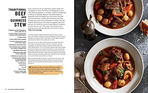The Official Guinness Cookbook Gift Set: Complete Cookbook + Exclusive Logo Apron: Over 70 Recipes for Cooking and Baking From Ireland's Famous Brewery