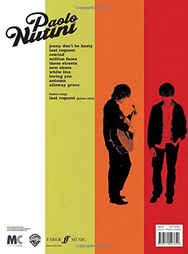 Paolo Nutini -- These Streets: Piano/Vocal/Chords (Faber Edition)