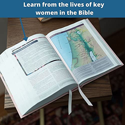 NIV The Woman's Study Bible Cloth over Board Blue Floral