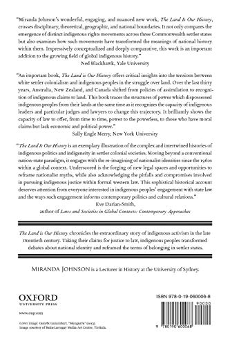 The Land Is Our History: Indigeneity, Law, and the Settler State