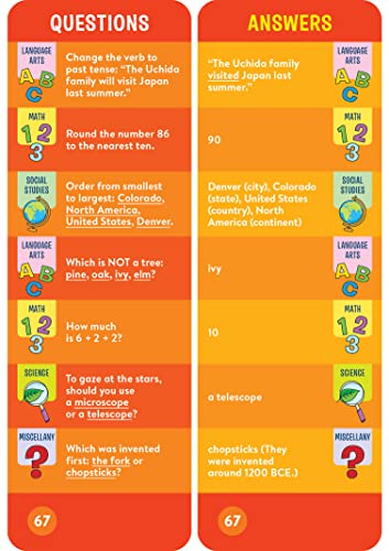Brain Quest 2nd Grade Smart Cards Revised 5th Edition