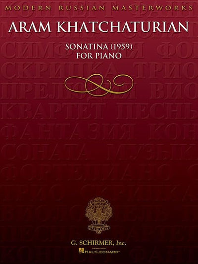 Sonatina (1959): Piano Solo (Modern Russian Masterworks)