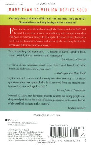 Don't Know Much About History: Everything You Need to Know About American History but Never Learned