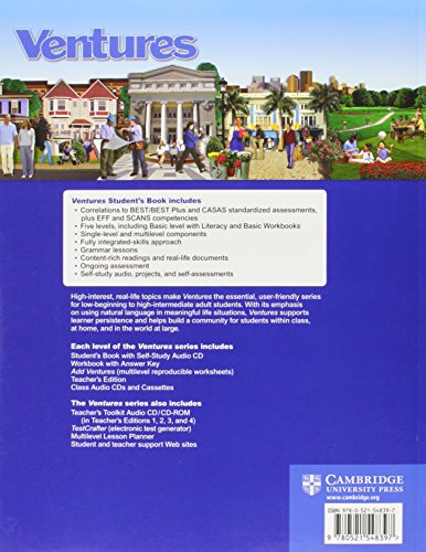 Ventures Level 2 Student's Book with Audio CD