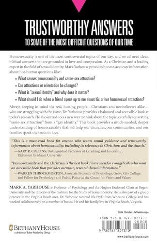 Homosexuality and the Christian: A Guide for Parents, Pastors, and Friends
