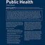The New Public Health