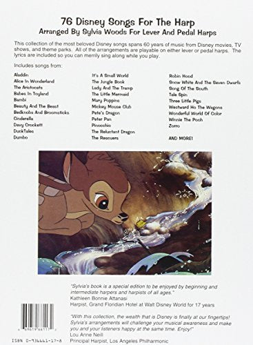 76 Disney Songs for the Harp