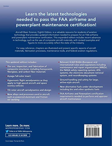 Aircraft Basic Science, Eighth Edition