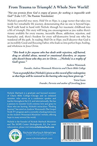 Hold On to Hope: From Bipolar and Brokenness to Healing and Wholeness
