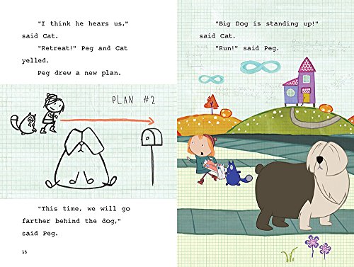 Peg + Cat: The Big Dog Problem: A Level 2 Reader — back cover