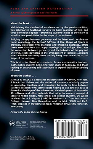 The Shape of Space (Textbooks in Mathematics)