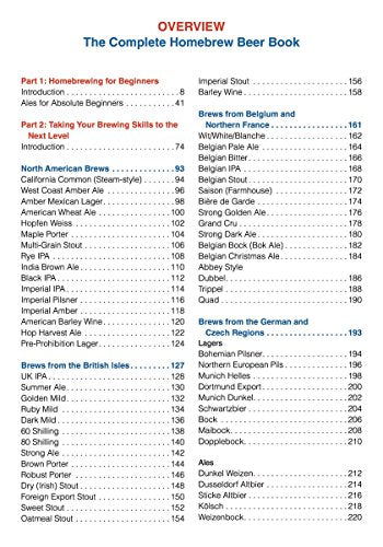 The Complete Homebrew Beer Book: 200 Easy Recipes, from Ales and Lagers to Extreme Beers and International Favorites