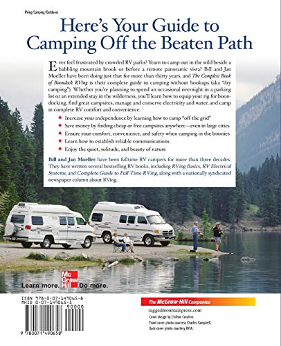 The Complete Book of Boondock RVing: Camping Off the Beaten Path