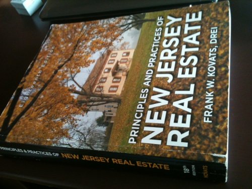 Principles and Practices of New Jersey Real Estate