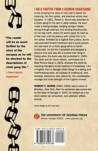 I Am a Fugitive from a Georgia Chain Gang! (Brown Thrasher Books)