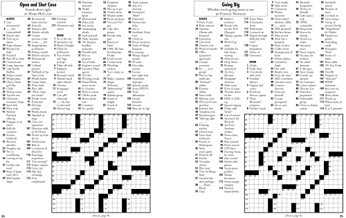 Sleepy Sunday Crosswords