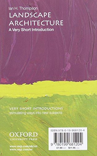 Landscape Architecture: A Very Short Introduction (Very Short Introductions)
