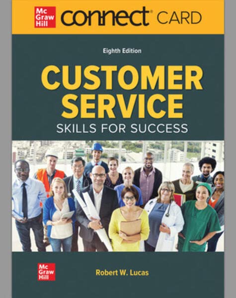 Connect Access Card for Customer Service: Skills for Success 8th Edition