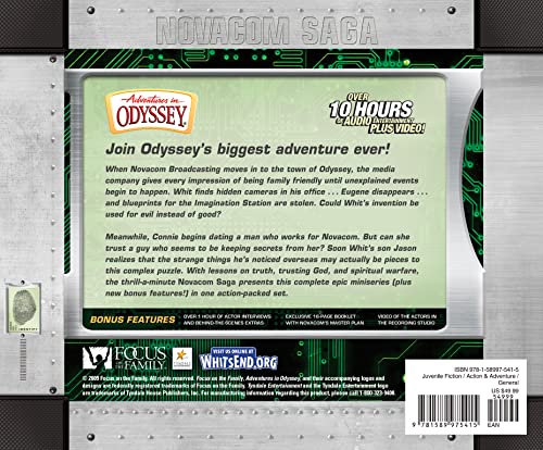 Novacom Saga: 10 Hours of Action-Packed Audio Drama (Adventures in Odyssey)