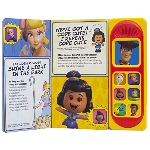 Disney Pixar Toy Story 4 Woody, Buzz Lightyear, Bo Peep, and