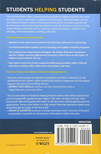 Students Helping Students: A Guide for Peer Educators on Col