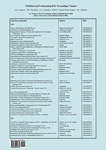 Distributed Computer Control Systems 1997 (IFAC Proceedings Volumes)