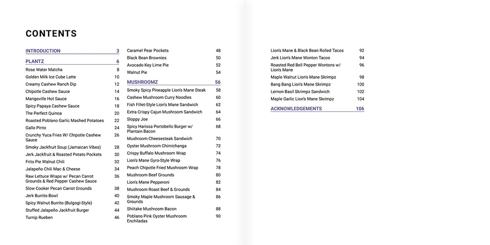 Its All About Plantz & Mushroomz (Collection 1) - Hardcover Cookbook by Turnip Vegan