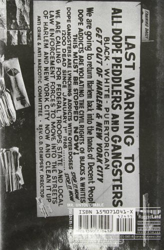 Mr. Untouchable — back cover