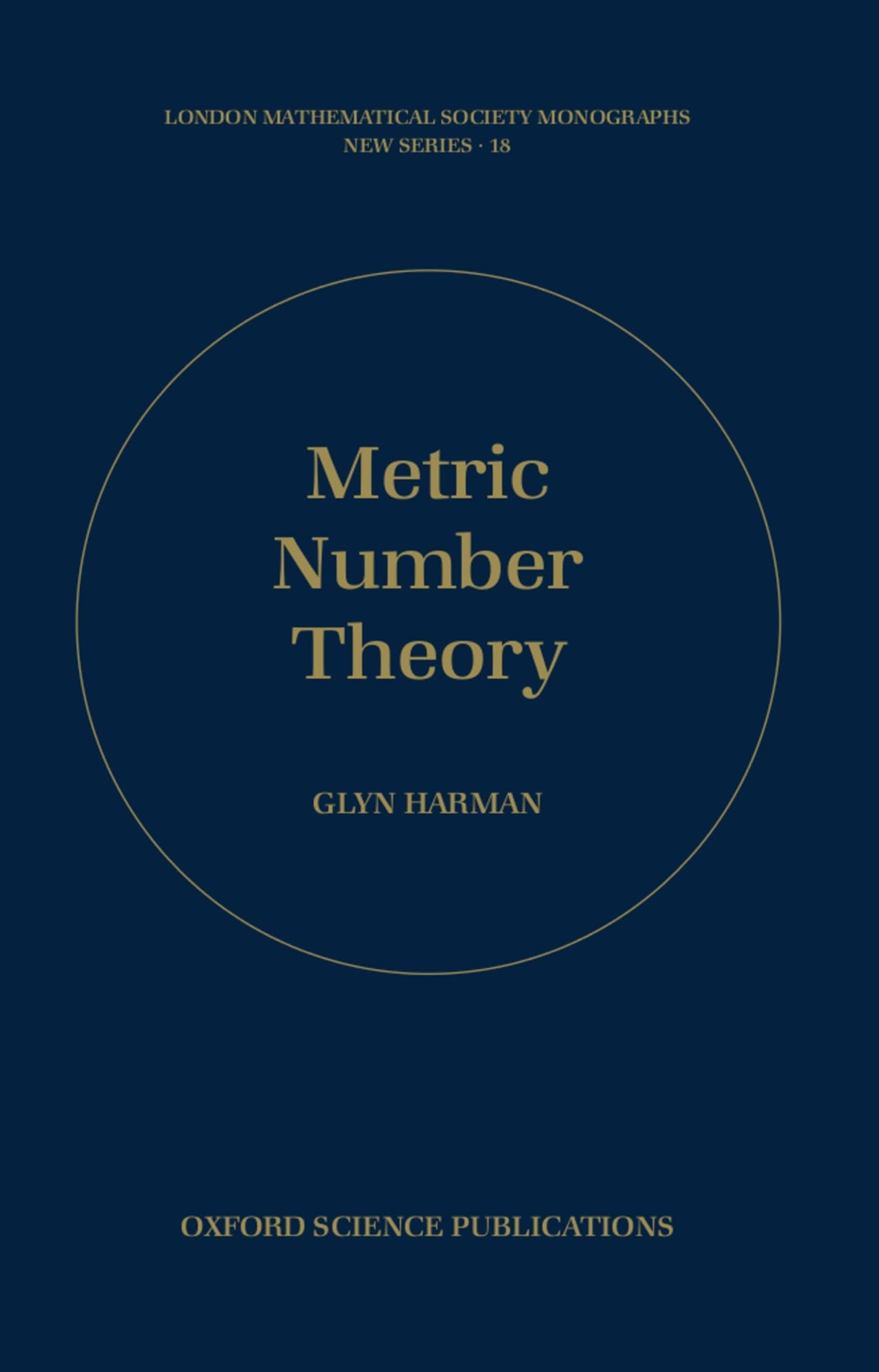 Metric Number Theory (London Mathematical Society Monographs)