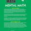 Singapore Math - Mental Math Level 4 Workbook for 5th Grade,