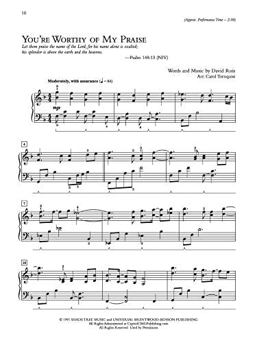 Praise Suite -- We Worship You: As the Deer / The Heart of Worship / You're Worthy of My Praise (Sacred Performer Worship Suites: Praise Suites)